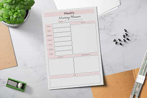 Weekly Nursing School Printable