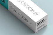 Slim High Rectangle Box Mockups, a Packaging Mockup by Illusiongraphic (Thumbnail 15 of 19)
