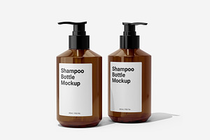 Shampoo Bottle Mockup Vol.2