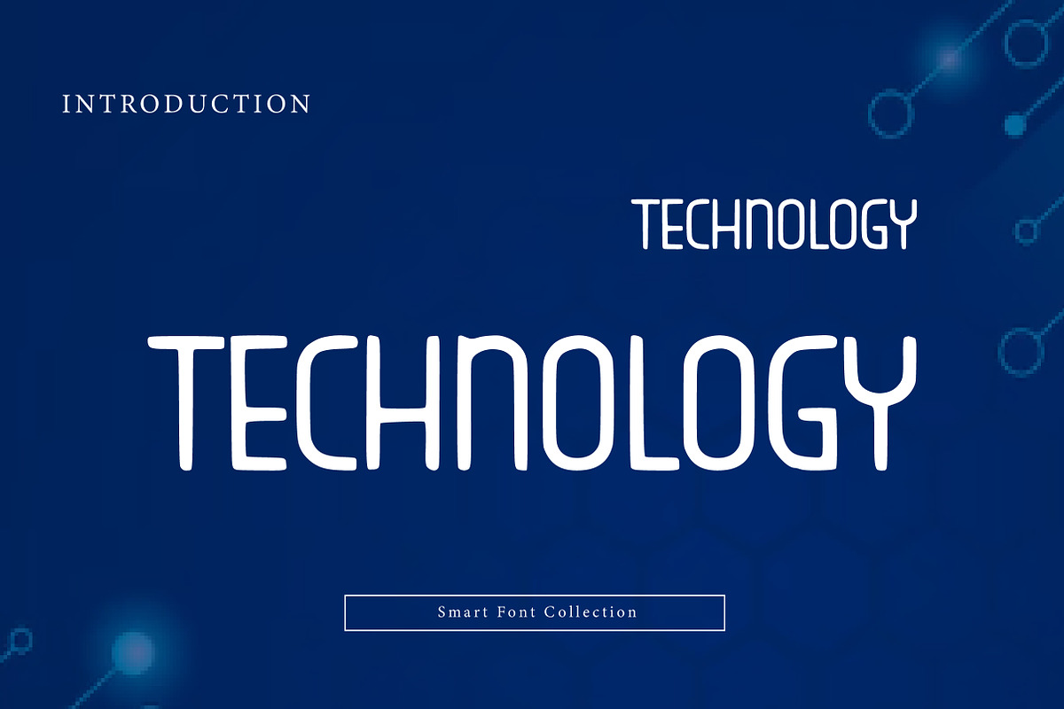 TECHNOLOGY, a Serif Font by Wow Magic (Photo 1 of 3)
