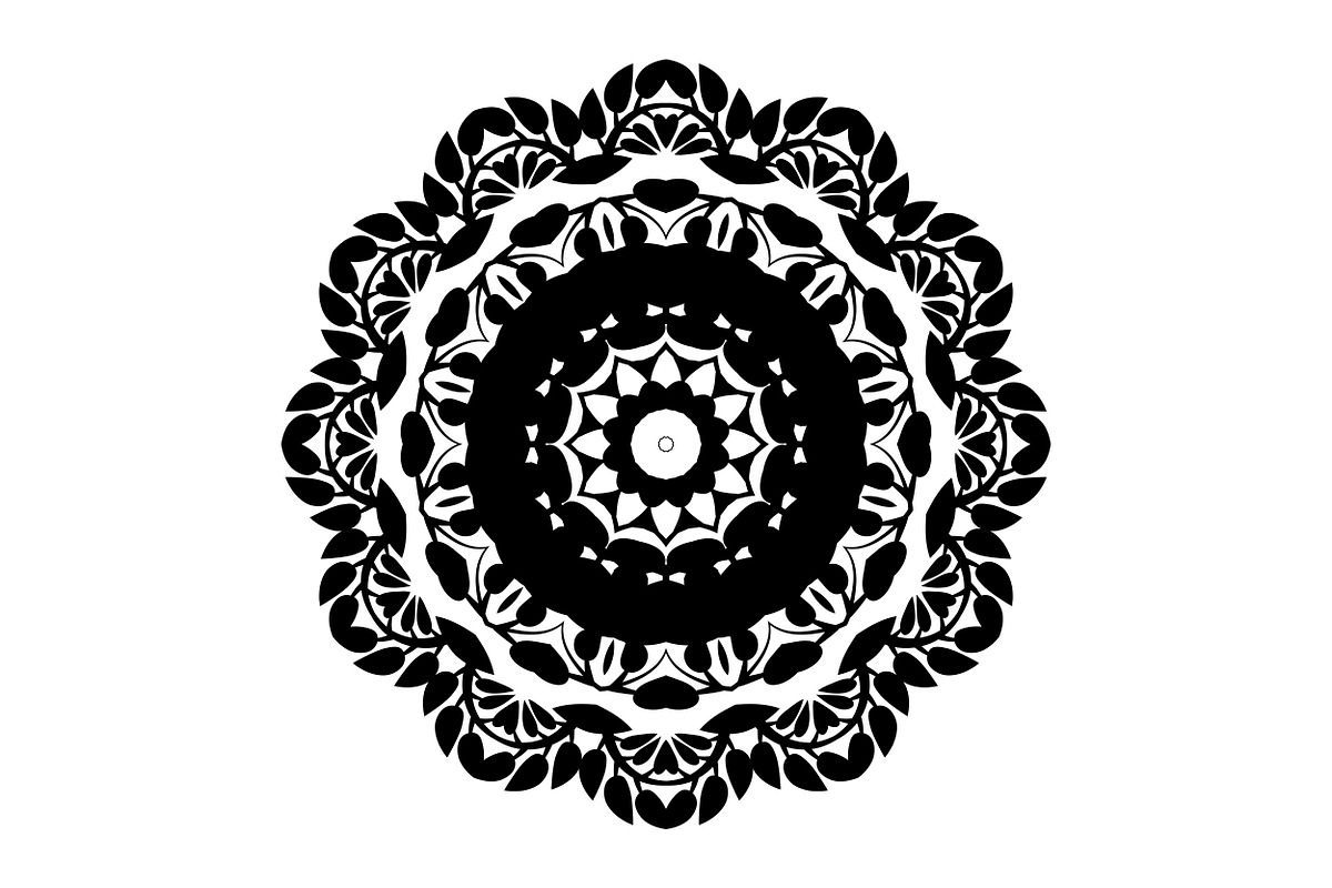 Artistic Mandala Vector Collection, a Decorative Illustration by NJ Himel (Photo 7 of 101)