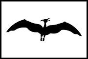 Set 30 silhouettes animals dinosaurs, an Icon by kozyrevaelena (Thumbnail 3 of 5)