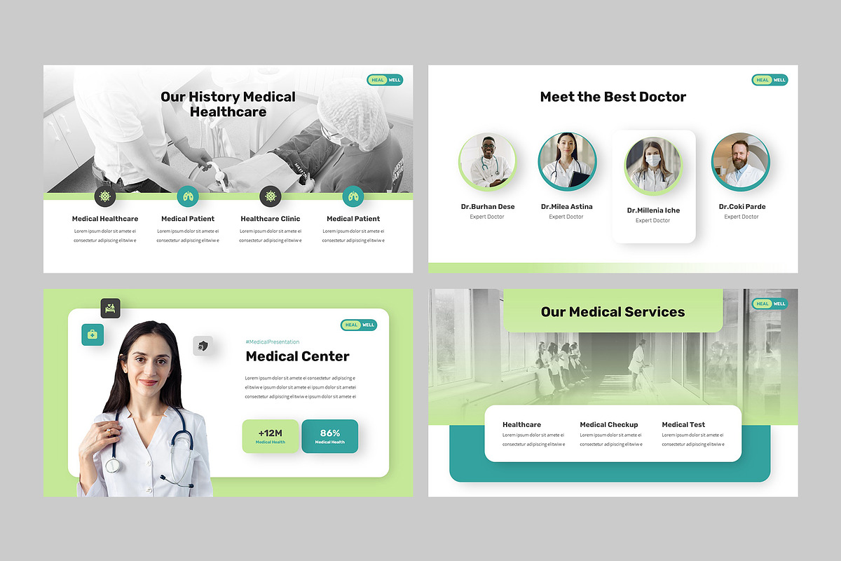 HEALWELL - Health & Medical Keynote, a Presentation Template by rgbryand (Photo 4 of 9)
