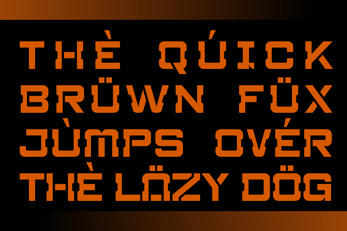 Antheum - A Modern Techno Font, a Sans Serif Font by Marvadesign (Photo 5 of 8)