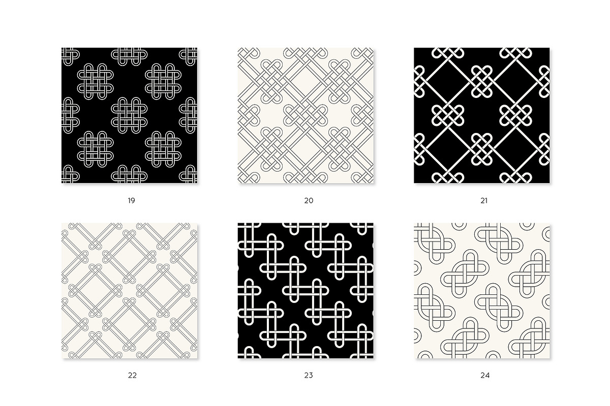 Hearts Seamless Patterns, a Pattern Graphic by Curly_Pat (Photo 5 of 8)