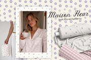 Maison Fleur: Soft Floral Patterns, a Pattern Graphic by Lidberia (Thumbnail 1 of 10)