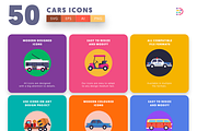 50 Cars Icons, an Icon by Dighital (Thumbnail 6 of 10)