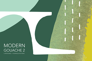 Modern Gouache 2 | Patterns + more