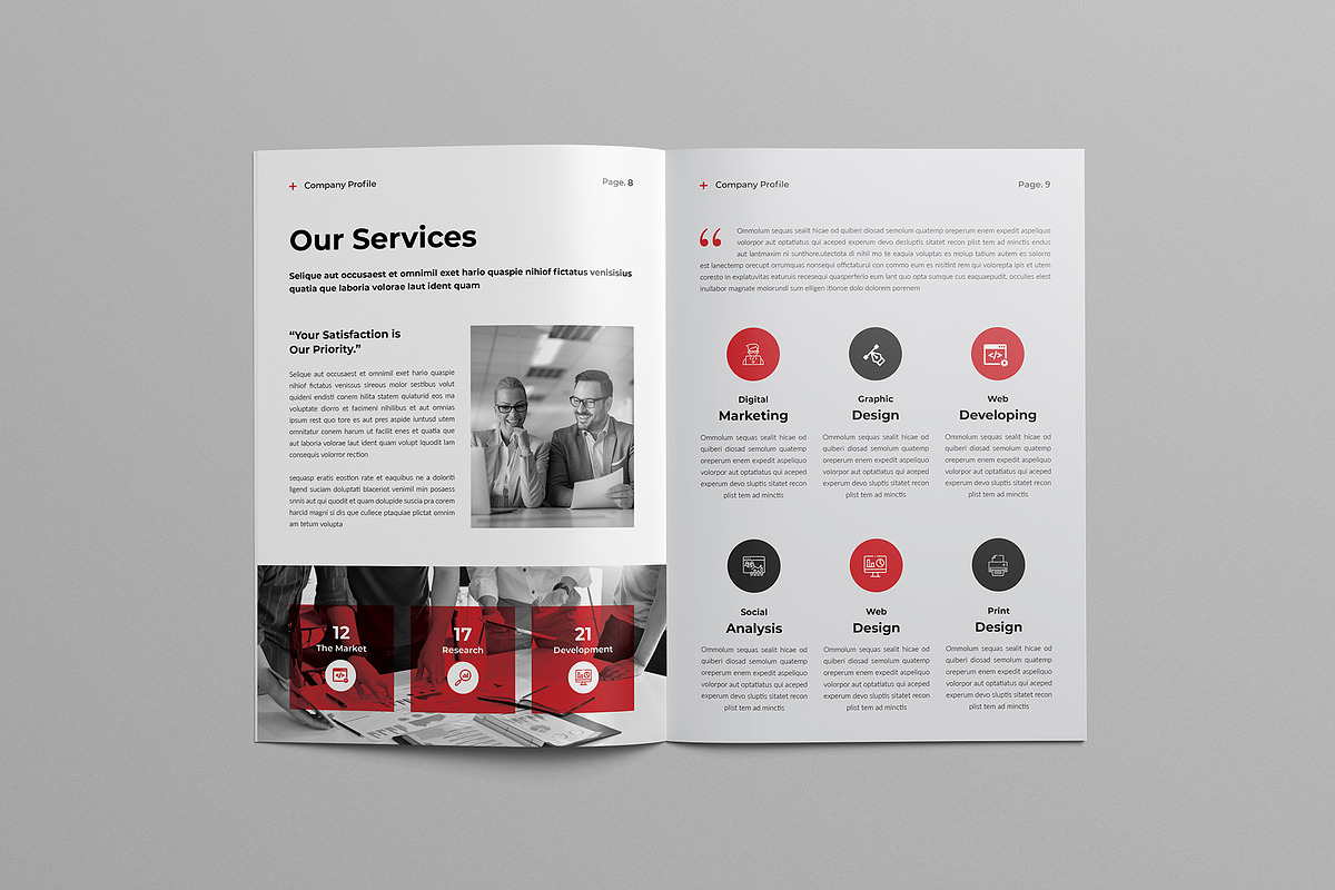 Company Profile Brochure | Word preview 5