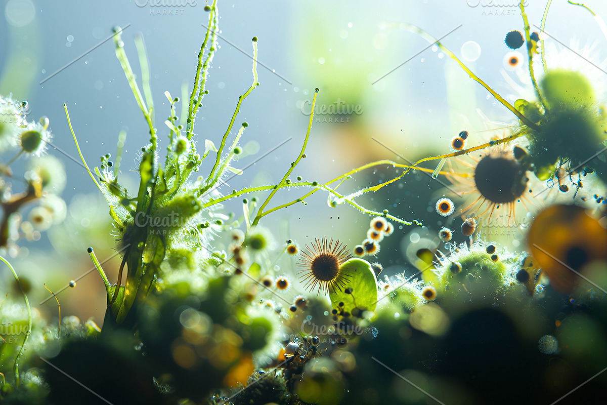 52 Fictional Microscopic Organisms, an Abstract Photo by h.utomo (Photo 13 of 52)