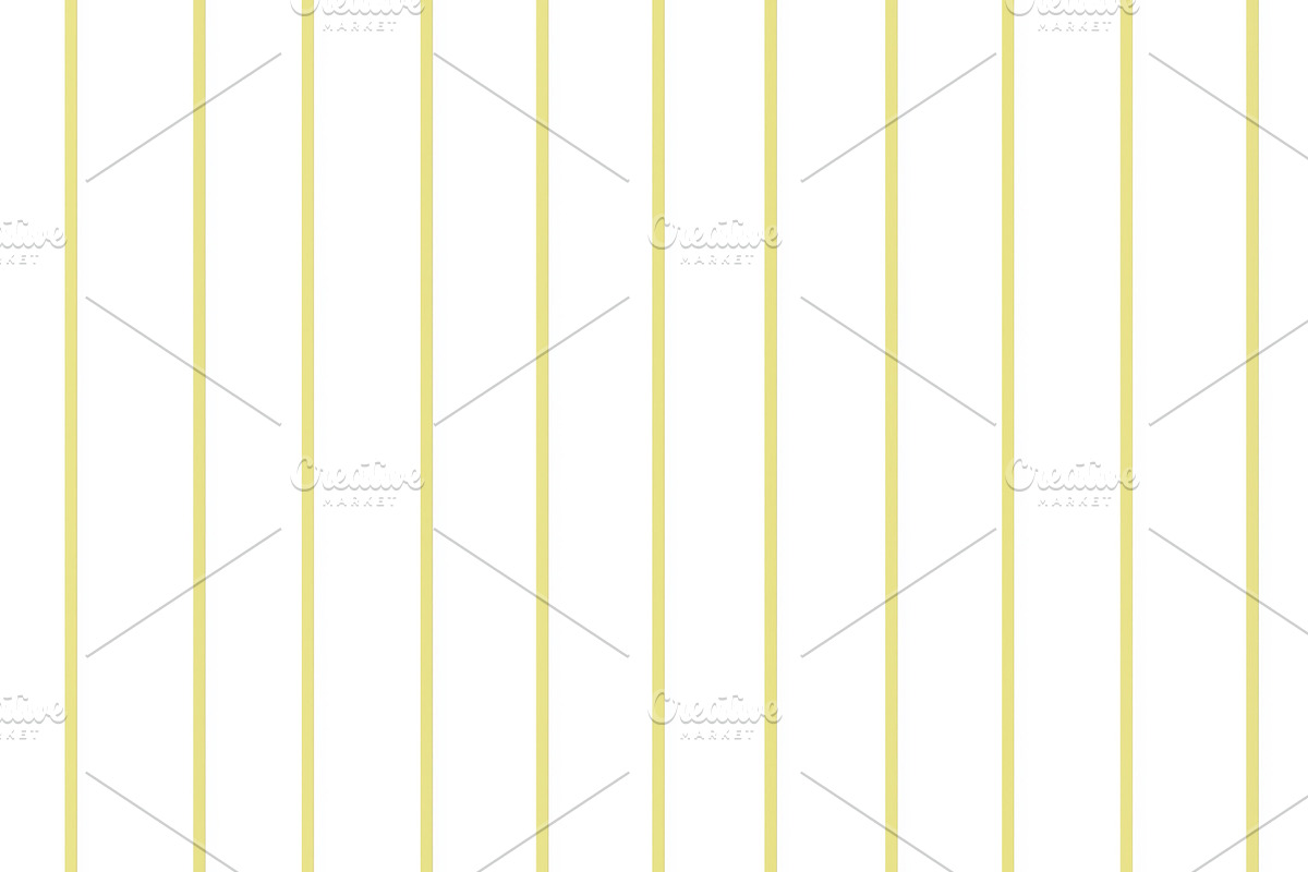 Seamless pattern, vertical yellow pinstripes repeating pattern element creating, a Pattern Graphic by Studio ANNA