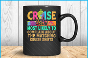 Cruise Crew Funny Matching SVG PNG, a Graphic by Creativeusart (Thumbnail 4 of 4)