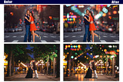 35 city lights bokeh overlay, a Layer Style Add-On by OverlayBox (Thumbnail 3 of 5)