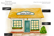 Procreate Watercolor Brush Pack, a Brush Add-On by Markdisha Designs (Thumbnail 2 of 11)