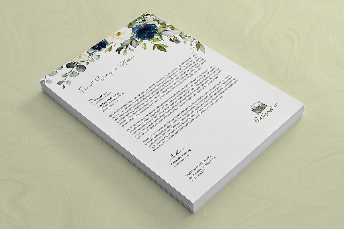Letterhead, a Stationery Template by DesignDevisers (Photo 5 of 10)