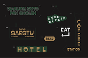 PRAK Trotoer - Vintage Display Font, a Sans Serif Font by Healltica.std (Thumbnail 17 of 27)