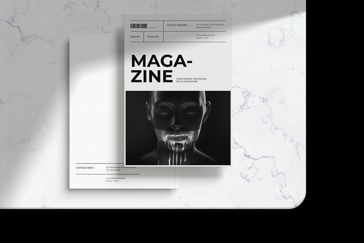 Magazine Template, a Magazine Template by DesignCrest (Photo 10 of 13)