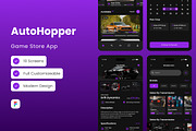AutoHopper - Car Rental Mobile App, an App Template by trabaskriya (Thumbnail 1 of 5)