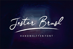 Jester Brush Font