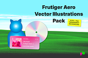Frutiger Aero Vector Illustrations, an Illustration by JuliesDesign (Thumbnail 1 of 4)