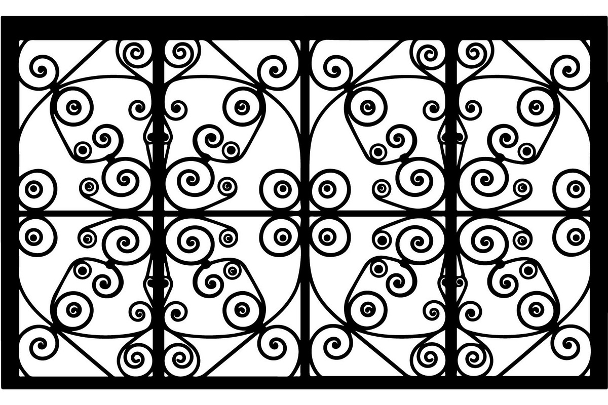 Ornamental Scroll Panel Bundle, a Decorative Illustration by Creativeshirt (Photo 15 of 18)