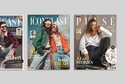 Magazine Cover Template Set, a Magazine Template by BrandPacks (Thumbnail 3 of 8)