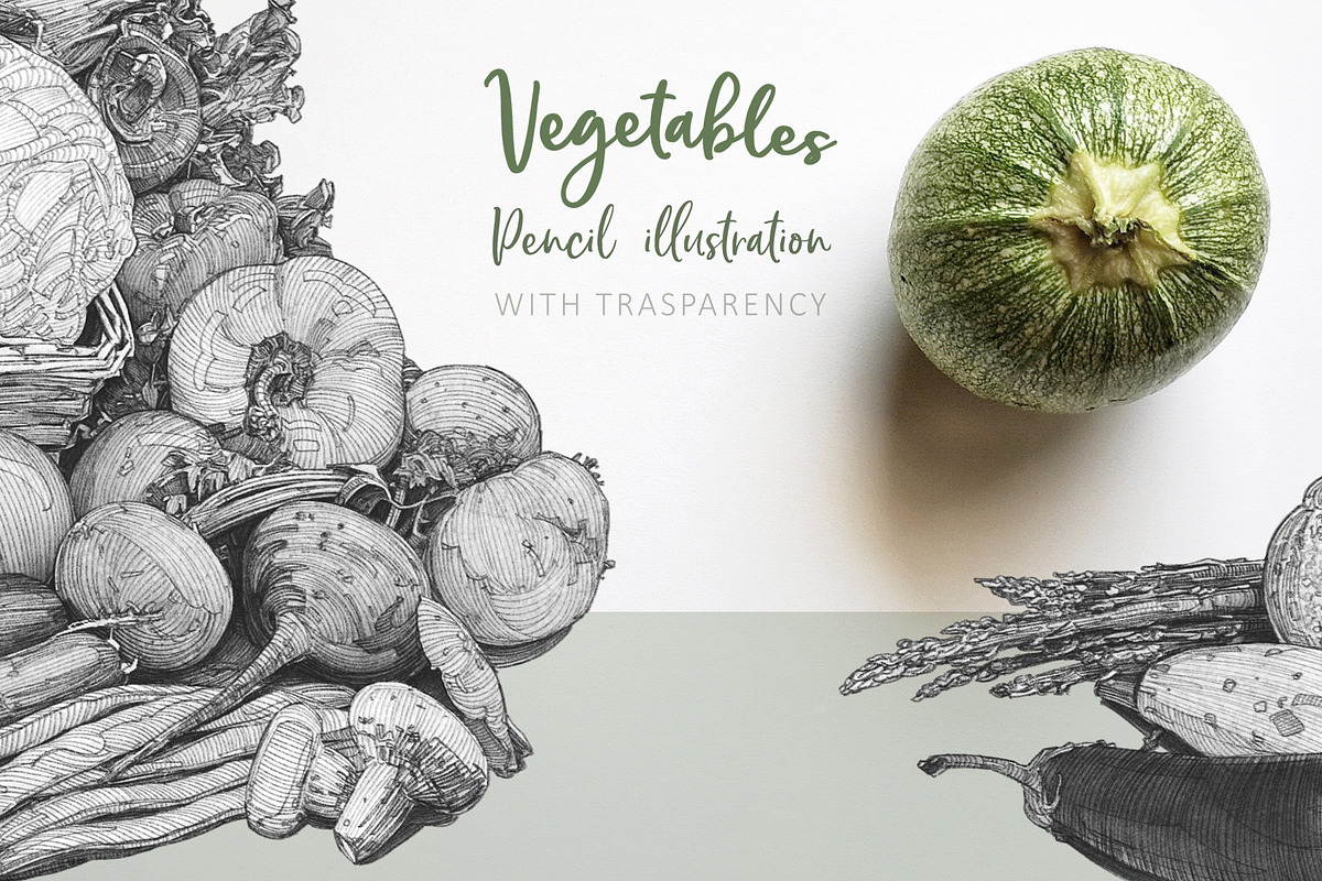 Fruits & Vegetables illustrations, a Graphic by StDamos (Photo 3 of 7)