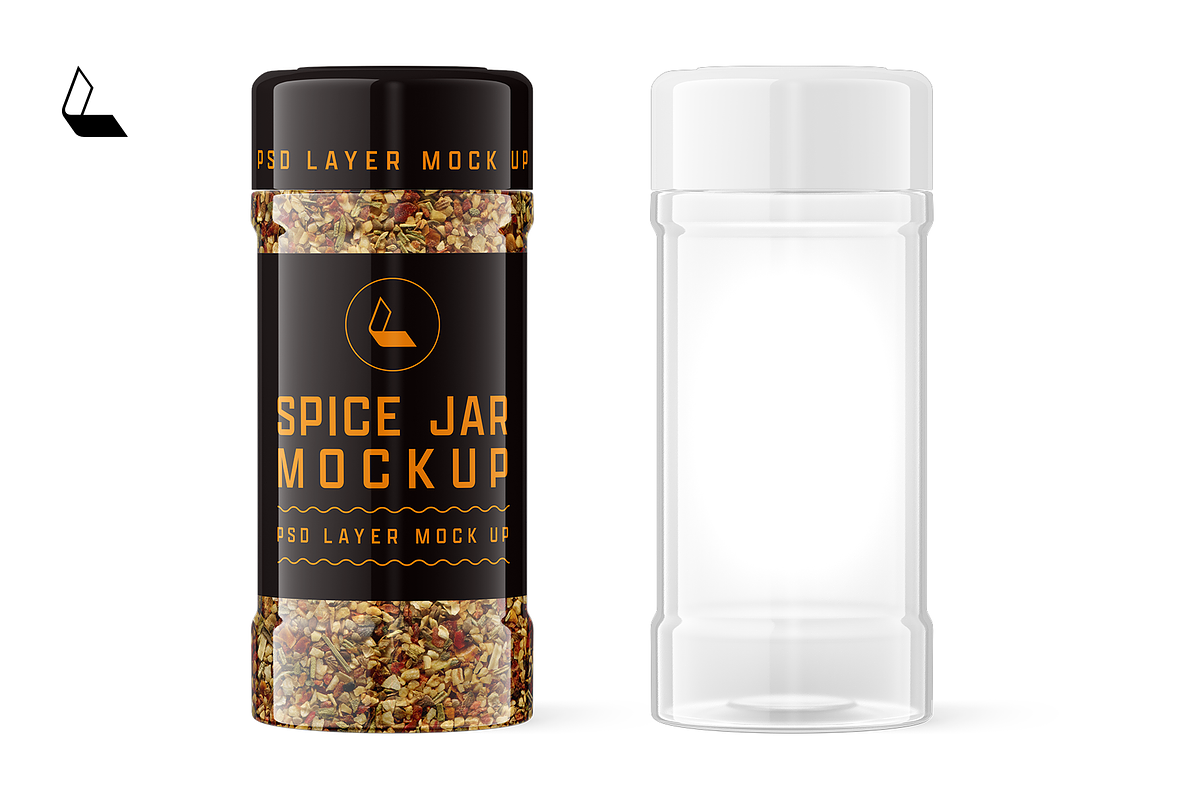 Spice Jar Mockup, a Packaging Mockup by Karma (Photo 3 of 14)