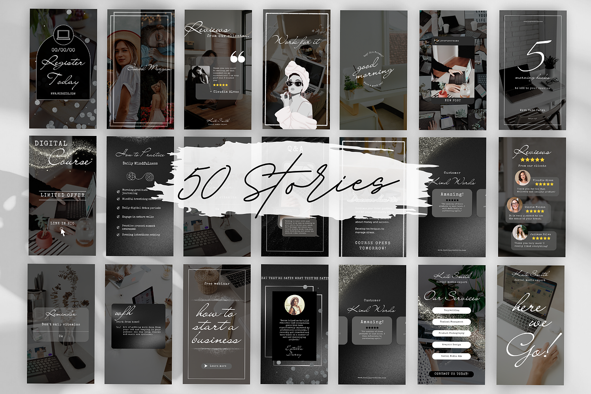 Life Coach Instagram Canva Templates, a Social Media Template by Cosmic Design (Photo 6 of 7)