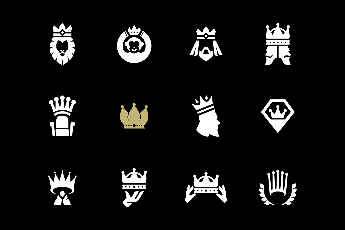Crown Logo Template, a Branding & Logo Template by Berkah Studio (Photo 2 of 3)
