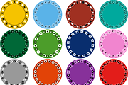 Bandana Border Patterns & Frames, a Background Graphic by Melissa Held Designs (Thumbnail 5 of 5)