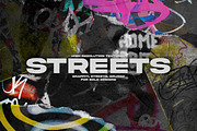 Streets - Graffiti textures, a Graphic by saintricchi (Thumbnail 1 of 7)