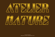 CS Aslan Stippled, a Sans Serif Font by Craft Supply Co. (Thumbnail 3 of 8)
