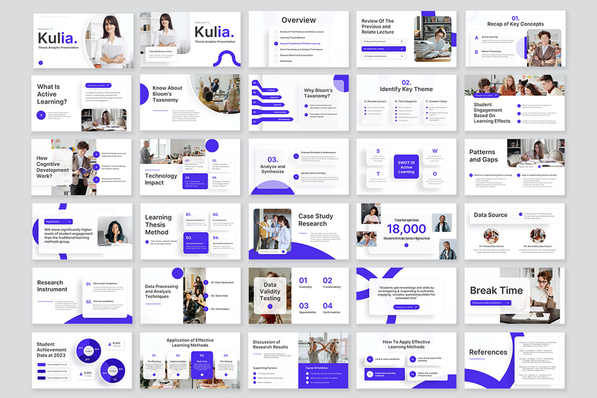 Kulia Thesis Analytic Powerpoint, a Presentation Template by kerismaker (Photo 9 of 11)