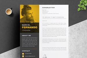 Infographic Word Resume Template