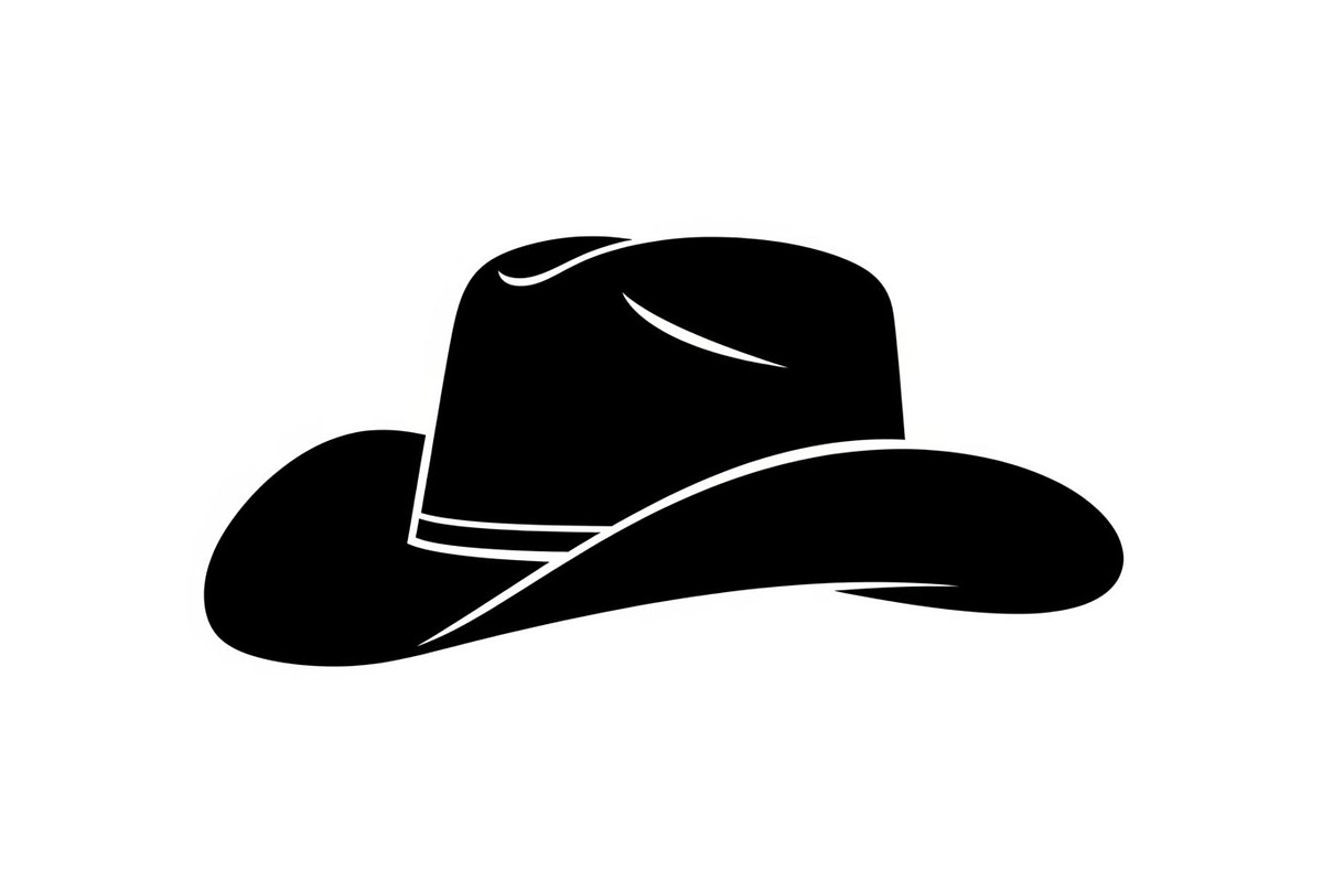 Minimal Cowboy Hat Silhouette Bundle, an Illustration by Designs_River (Photo 30 of 51)