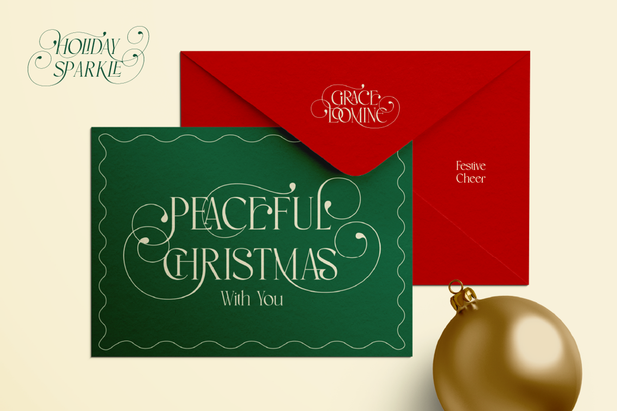 Grace Loomine, a Serif Font by Burntilldead (Photo 8 of 12)