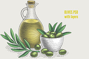 Herbs Bundle engravings, a Food Illustration by Irina Trusova (Thumbnail 6 of 9)