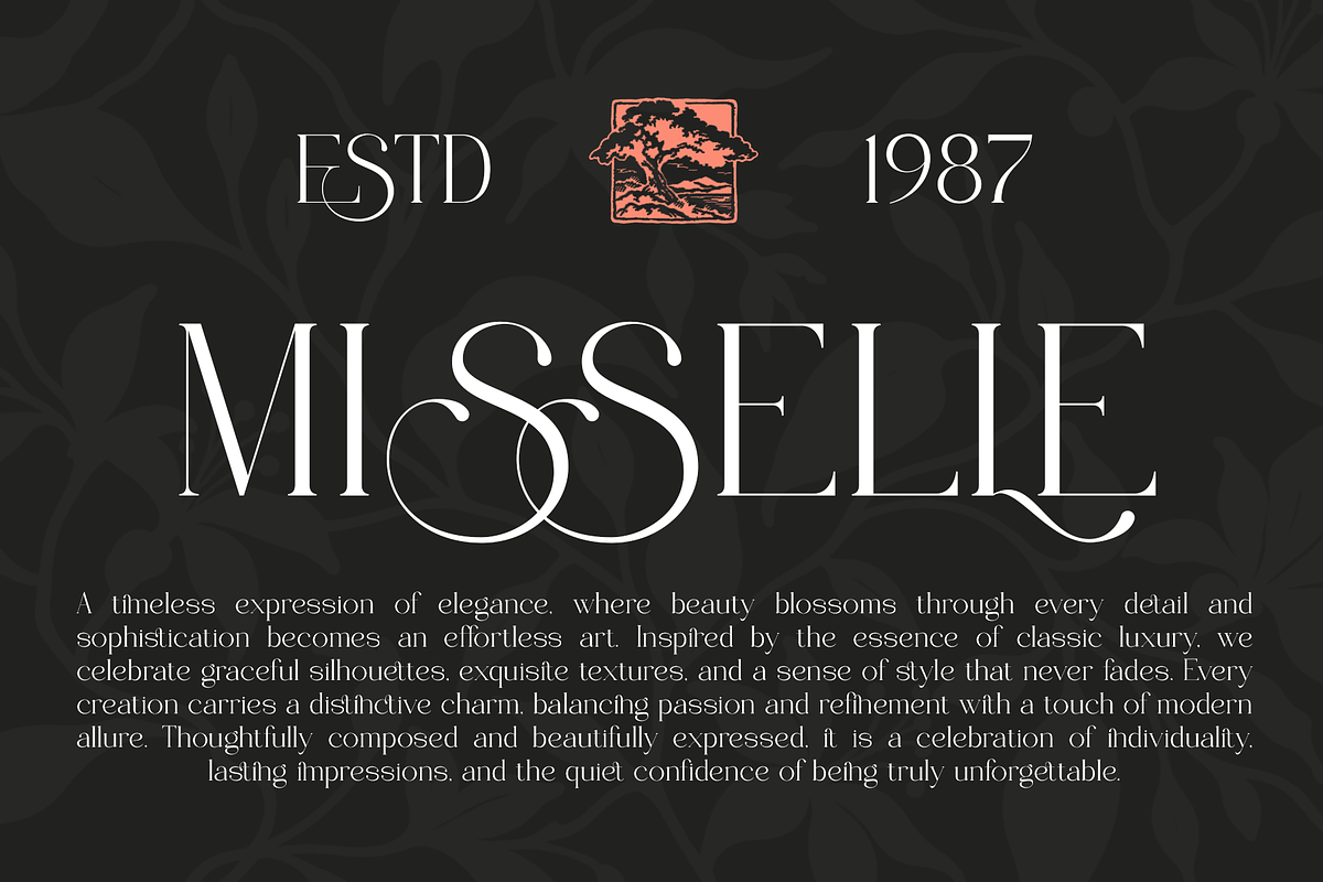 VELOURÉ — Elegance Luxury Serif, a Serif Font by ToniStudio (Photo 13 of 13)