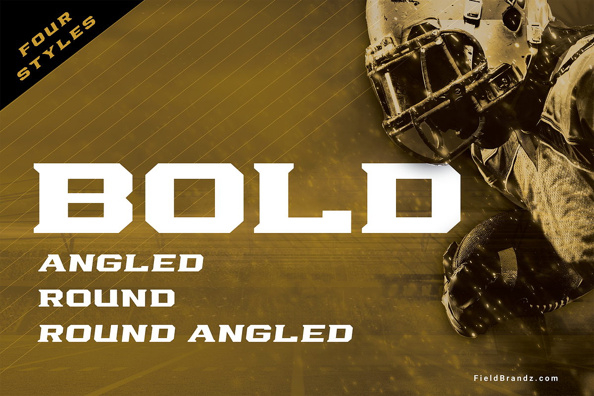 Cornerback Display Typeface, a Font by Field Brandz (Photo 2 of 6)