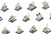 Isometric Industrial Illustrations, a Duotone Icon by Brickclay (Thumbnail 6 of 8)
