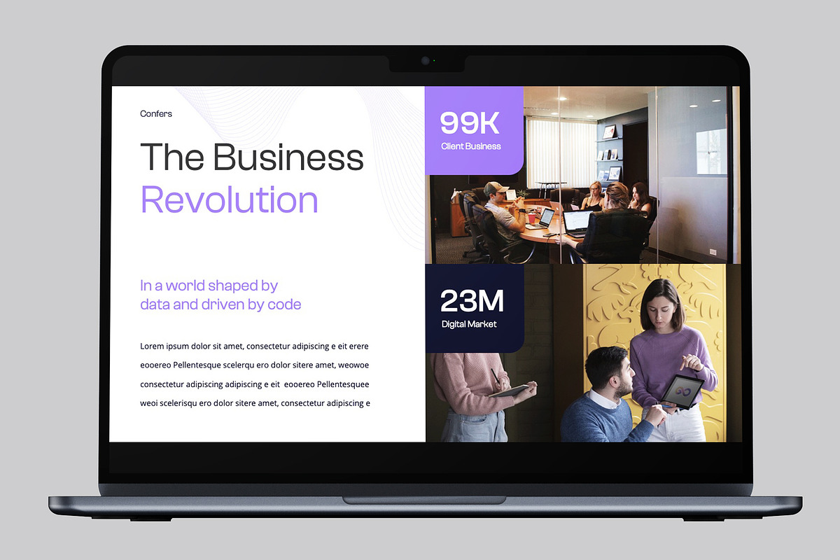 Conference Digital Google Slides, a Presentation Template by rgbryand (Photo 7 of 7)