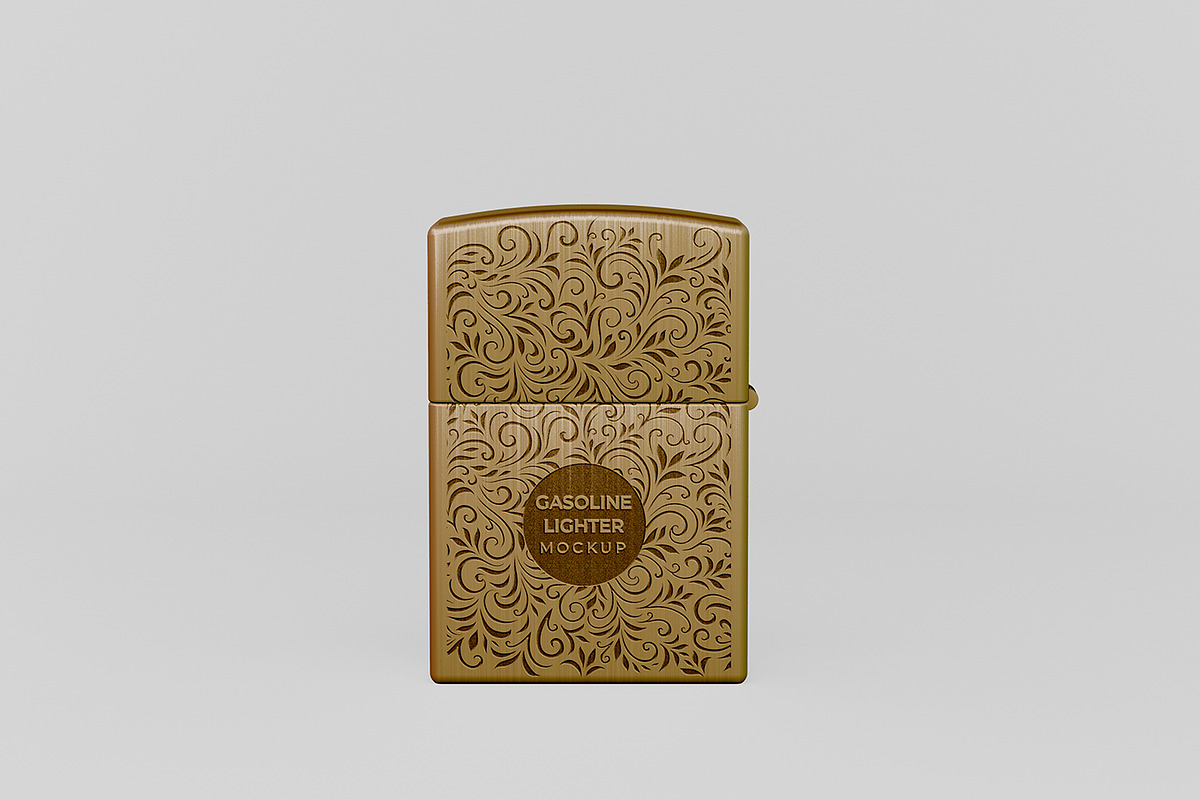 Metallic Gasoline Lighter Mockup Set, a Mockup by McLittle Stock (Photo 3 of 5)