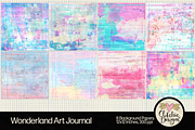 Wonderland Art Journal Backgrounds, a Texture Graphic by Clikchic Designs (Thumbnail 2 of 10)