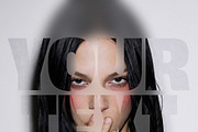 Frosted Text Mask Photo Effect, a Social Media Template by DesignerCandies (Thumbnail 2 of 4)