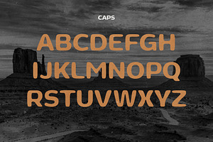 Buckaroo - Desert Typeface