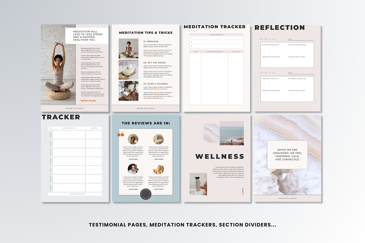 2-in-1 Canva Bundle | CLARA, a Templates & Theme by Erin Cassidy (Photo 6 of 17)