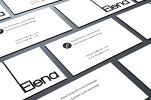Simple Minimal Business Card