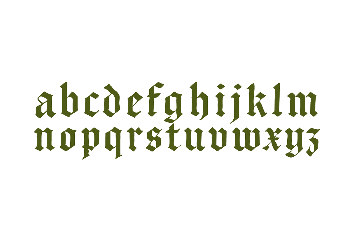 Medieval Sword Blackletter font, a Blackletter Font by Mark Skitsky (Photo 5 of 7)