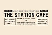 DW Coney - Vintage Hand-Painted Font, a Font by Walker Design Co. (Thumbnail 3 of 5)